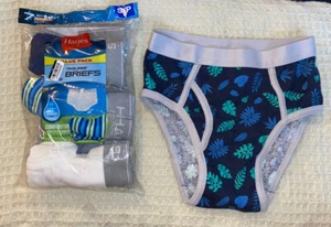 🔥 Paquete de 6 calzoncillos ropa interior Hanes para niños talla pequeña 6-8 nuevos Cat & Jack venta - Imagen 1 de 5