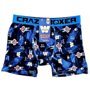 Steve Austin Crazy Boxer Briefs Mens Medium Underwear WWE WWF Arcade Classics - Picture 1 of 7