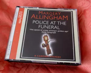 CD AUDIO BOOK - MARGERY ALLINGHAM - POLICE AT THE FUNERAL - A CAMPION MYSTERY - Picture 1 of 4