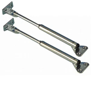 2 x 250mm Metal Cupboard Locker Door Stay Caravan Motorhome Boat 01606T07599 - Picture 1 of 8