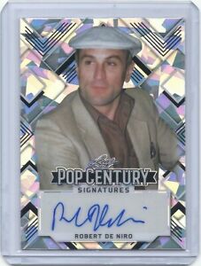 2022 Leaf Metal Pop Century Robert De Niro autograph auto card #BA-RD1 #1/15