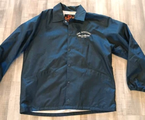 Vintage US Navy Military  Ship Crew Coat Jacket Medium USS Winooski Oiler - Picture 1 of 10