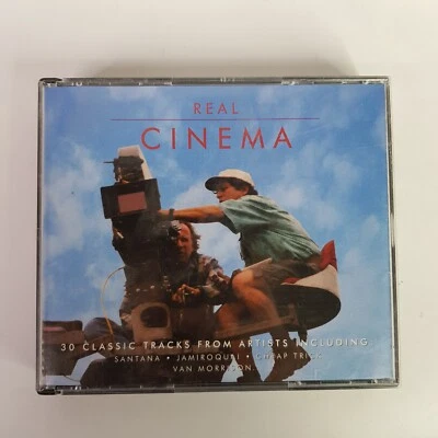 Real Cinema 30 Classic Tracks Santana Jamiroquai Cheap Trick Van Morrison CD - Image 1 of 4