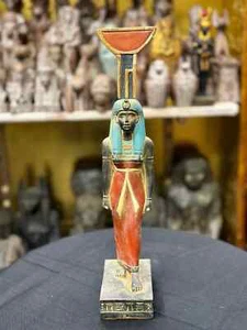 Auténticas Antigüedades Egipcias Antiguas Neftis estatua diosa del parto a.C. - Imagen 1 de 6