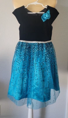 Jona Michelle Girls Formal Holiday Dress ONLY Size-5 Pre-Owned - Image 1 of 4
