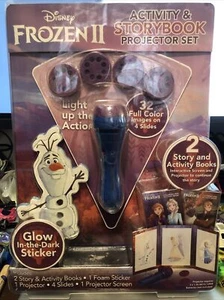 Disneys Frozen 2 Aktivität & Bilderbuch und Projektor Set Elsa, Olaf, Anna - Bild 1 von 2