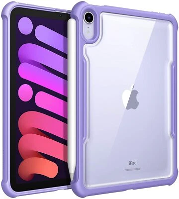 Hybrid Back Case for iPad Mini 7 (A17 Pro) 2024 /iPad Mini 6 2021 Soft TPU Cover - Image 1 of 4