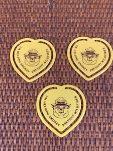 smokey the bear vintage collectible Book Marks (3) - Bild 1 von 5