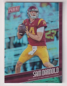 Sam Darnold 2018 Panini Father's Day Card FB2 NFL # 190/399 Football $1 Shipping - Picture 1 of 1