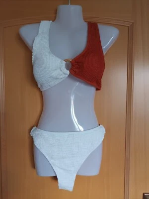 BIKINI zweifarbig, Gr. XL / EU 42, Cup A, NEU! - Bild 1 von 4
