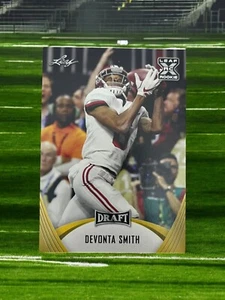 2021 Leaf Draft #26 Devonta Smith Alabama Crimson Tide Rookie Card - Picture 1 of 2