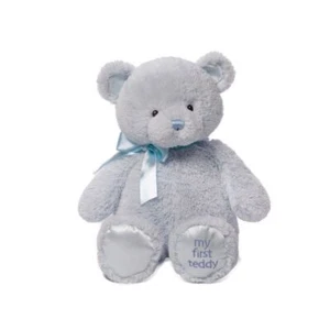 My First Teddy Bear GUND Baby - BLUE 10"/25cm soft plush toy  - Picture 1 of 3