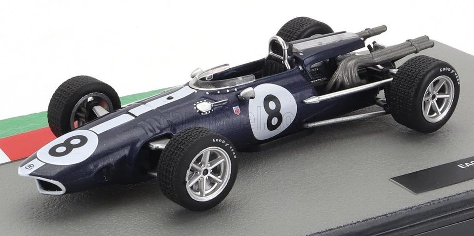 1/43 EDICOLA - EAGLE - F1  MKI N 8 SEASON 1967 BRUCE McLAREN FORMULA1AUTOCOL218 - Immagine 1 di 1