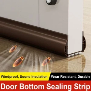 Insect Prevention Draught Excluder Soundproof Door Draft Stopper - Picture 1 of 17
