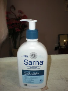 Sarna Calm + Cool Anti Itch Lotion Steroid Free 7.5 oz 12/25 - Picture 1 of 1