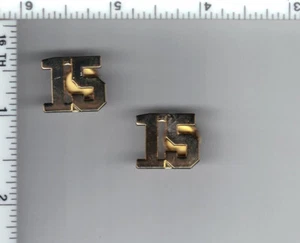 NYPD-BLUE Television Show - NYC 15th Precinct Gold Collar Brass Set (1996-2005) - Picture 1 of 1