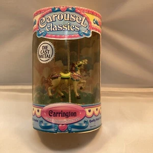 Carousel Classics Peachtree Playthings Carousel Horse Carrington- Die Cast Metal - Picture 1 of 4