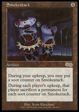 Smokestack X (1) Urza's Saga MTG Excellent/Near Mint (RG) 4RCards