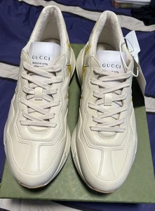 Sneakers Gucci Evolution Avorio/S. Giallo/H. RE NUOVO US 11 - Foto 1 di 9