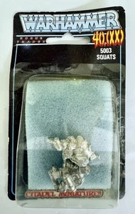 Warhammer 40k: Rogue Trader Era OOP Squats blister Sealed NOS 5003 - Picture 1 of 4