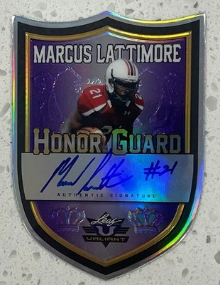 2013 Leaf Honor Guard Marcus Lattimore Rookie  Autograph Card #6/15 - Image 1 of 2