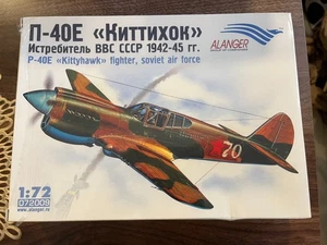 Alanger P-40E Fighter Soviet Air Force 1942-1945 1:72 Scale Model Kit 072009 - Picture 1 of 2