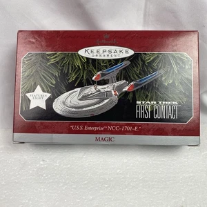 Hallmark Star Trek First Contact USS Enterprise NCC-1701-E  Ornament  1998 - Picture 1 of 17