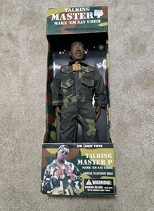 Vintage No Limit Toys Master P Figure Doll Brand New w/ Box, Necklace No Shades - Picture 1 of 3