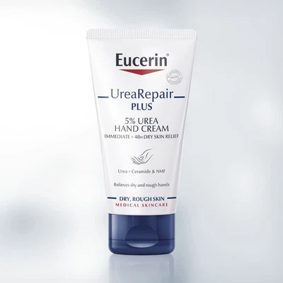 Eucerin UreaRepair Plus Creme para Mãos 5% Ureia 75ml NOVO EM FOLHA - Imagem 1 de 4
