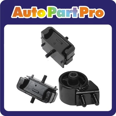 For Kia Sportage 2.0L 95-02 Front Left & Right Engine & Transmission Mount 3PCS - Image 1 of 4