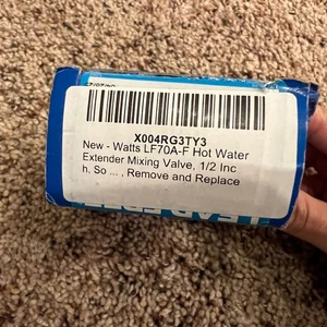 Watts 1/2 Lf70a-F Mixing Valve,Lead Free, Brass - Picture 1 of 5