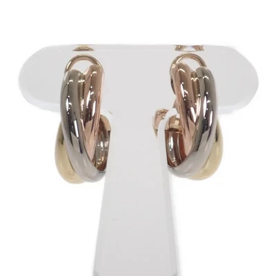 CARTIER Trinity Earrings 18K  Multi-Tone Ring Women's TGIS - Image 1 of 4