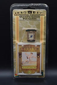 1996 Centennial Collection Olympic Games Pin - Card London 1908 NEW - Picture 1 of 4