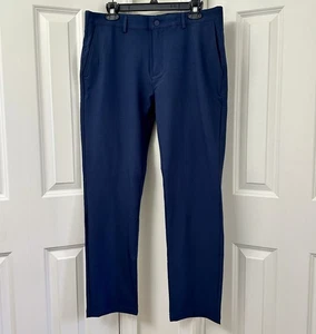Greg Norman Men's Chino Pant, 34X30, Navy Blue - Picture 1 of 2