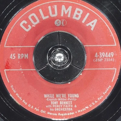 TONY BENNETT PERCY FAITH Cold Heart / While We'Re Young COLUMBIA 4-39449 VG+ 45 - Image 1 of 4