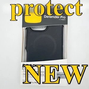 for iPhone 16 Pro Max (without holster)  Defender MagSafe Black Case - Picture 1 of 4