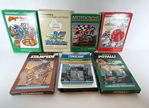 Intellivision 7 lustige Spiele Lot in Boxen - LESEN! - Bild 1 von 18