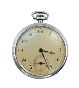 Vintage 1940s F Hinds Lever Pocket Watch - Picture 1 of 4