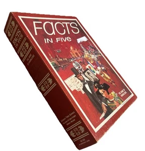 Facts in Five The Game Of Knowledge Complete 3M Bookself Game Vintage 1976 - Picture 1 of 18