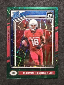 2024 Panini Donruss Optic - Rated Rookie Marvin Harrison Jr. #276 Green Velocity - Picture 1 of 2