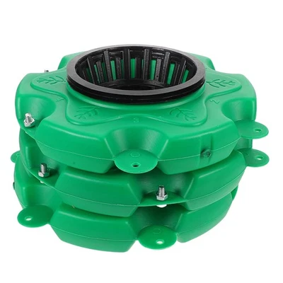  6 Stück Garten Wasser und Teich Dekoration Hydrokultur Insel Pflanzgefäß Schwimmend - Bild 1 von 4