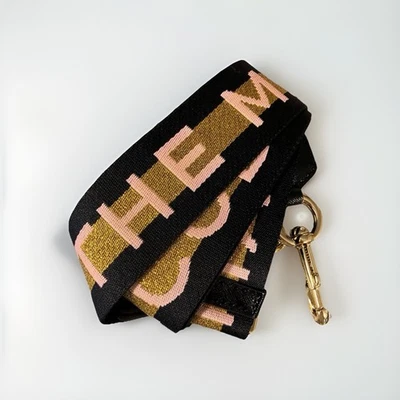 【🇺🇸tax paid🌎offer OK】 Marc Jacobs Crossbody Pink Gold Black Bag Strap - Image 1 of 4