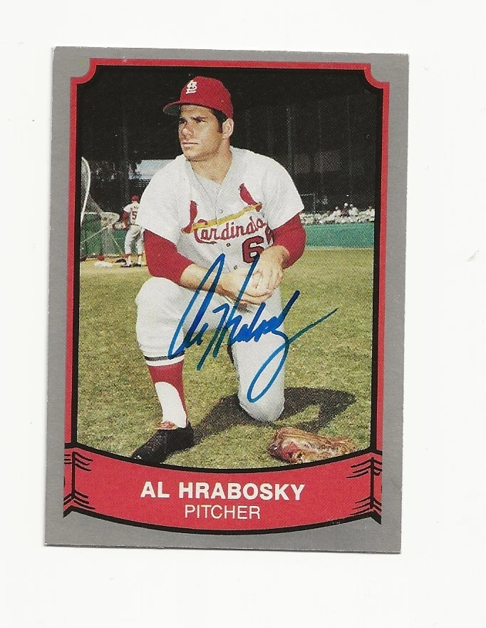 AL HRABOSKY 红雀队亲笔签名卡 — 第 1/1 张图片