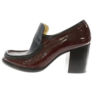 Acne Studios bicolor heeled loafers black red Used 8a437aebd0036fe8b4d68bfe06e0b - Picture 1 of 6