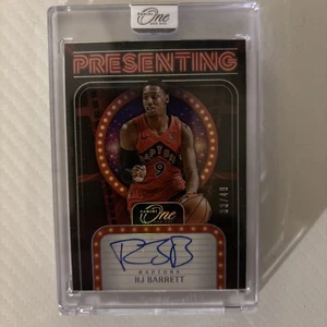 2024 Panini One Basketball RJ Barrett Presenting Auto /49 🔥 - Bild 1 von 2