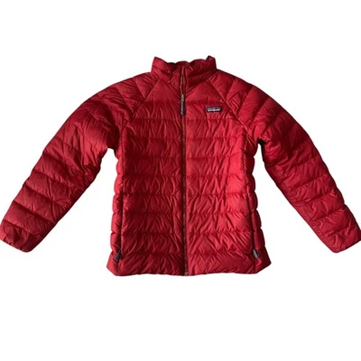 Patagonia Kids Boys Nano Puff Red Quilted Size 14 XL PreOwned - Image 1 of 4