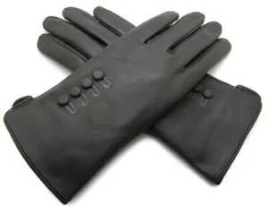 Womens Premium Quality Genuine Soft Leather Gloves Fully Lined Warm Winter Warm - Picture 1 of 188