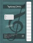 Manuscript Paper Blank Sheet Music Notebook-120 Pages 12 Staves Per Page-au