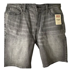 Signature by Levi Strauss & Co. Loose Denim 9" Shorts Black-Kofa Size 42. NWT - Picture 1 of 7