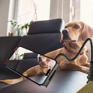 Universal Tablet Floor Stand Gooseneck Phone Holder Mount for iPad/Tablet/iPhone - Picture 1 of 12